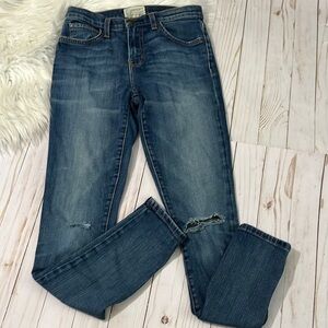 Current Elliott high waist ankle skinny jeans size 26